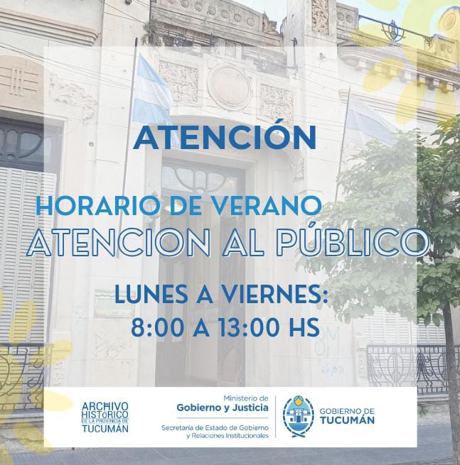 HORARIOS DE VERANO 2026