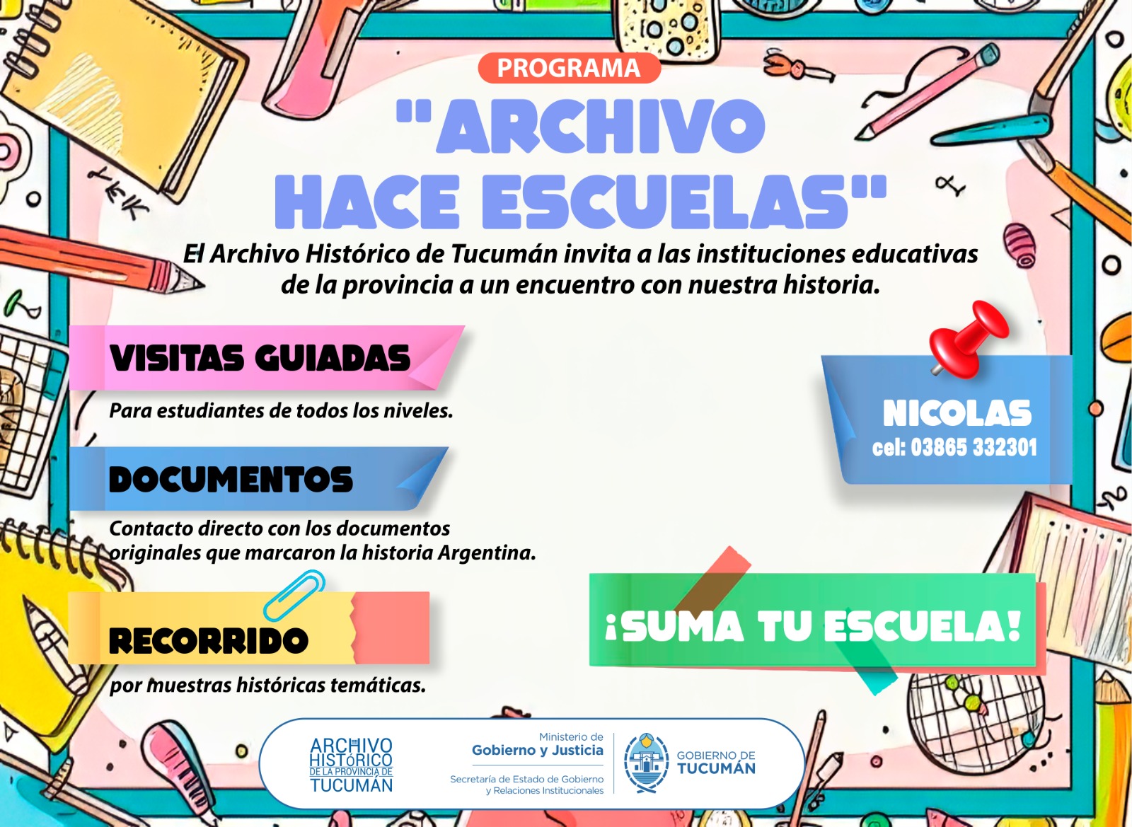 Archivo hace Escuela